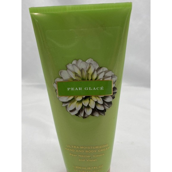 Victoria's Secret Pear Glace Moisturizing Hand & Body Cream New 6.7oz Rare - Picture 1 of 6